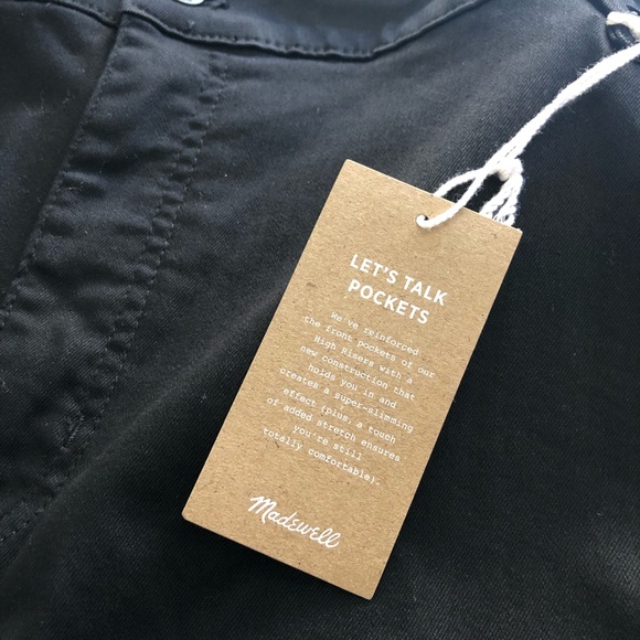 Madewell Petite 10" High-Rise Skinny Jeans in Carbondale Wash Size 37 Petite - Picture 5 of 13